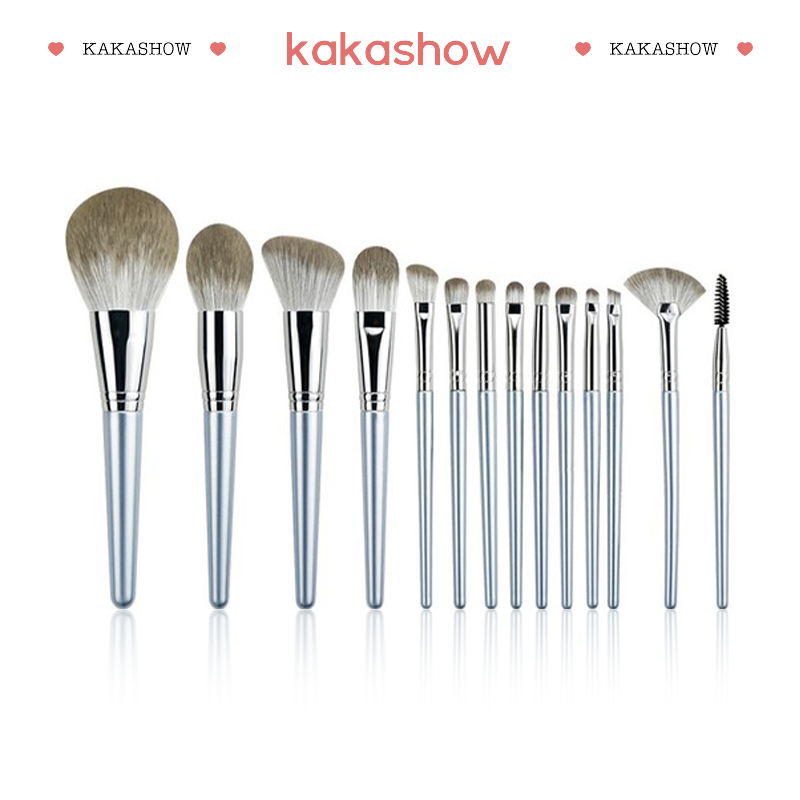 KAKASHOW แปรงแต่งหน้า H32 brush set เซต14ชิ้น แปรงปัดแก้ม แปรงไฮไลท์ แปลงแต่งหน้า Make up brush fancy HZMBB0189