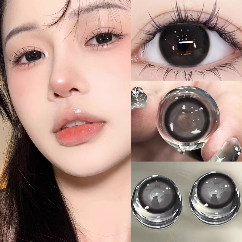[จัดส่ง 2-3 วัน] UYAAI คอนแทคเลนส์ ธรรมชาติ ตาโต 14.5 มม. สีดํา เลนส์นิ่ม ตาหวาน ไม่องศา ปกติ