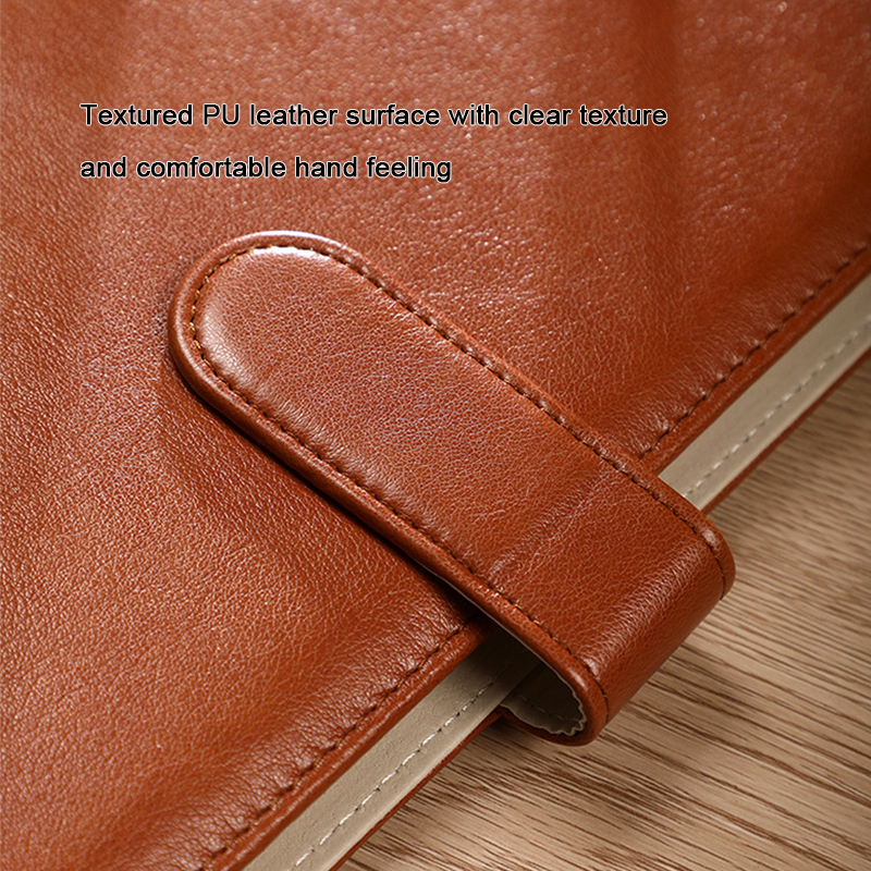 (สลักโลโก้ได้) คลิปบอร์ดแฟ้ม A4 มัลติฟังก์ชั่น มาพร้อมเครื่องคิดเลข แฟ้มหนังธุรกิจ กล่องเก็บแฟ้ม หัวเข็มขัดแม่เหล็ก สมุดขาย และสมุดสัญญา - รูปที่ 5