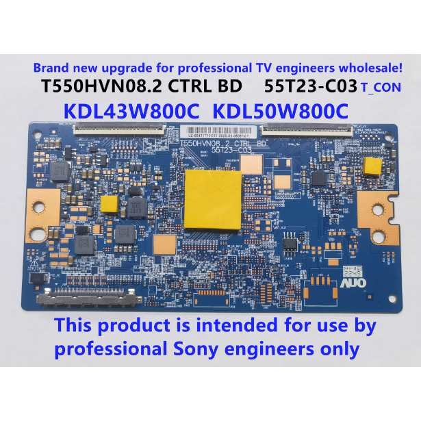 ใหม่ T550HVN08.2 CTRL BD 55T23-C03 T-con บอร์ดเหมาะสําหรับ Sony KDL-50W800C KDL-55W800C KDL-43W800C 