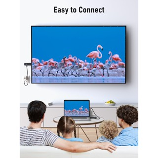 Lemorele G57 ตัวรับส่งสัญญาณไร้สายอะแดปเตอร์แชร์หน้าจออุปกรณ์เชื่อมต่อ WiFi อะแดปเตอร์ตัวรับส่งสัญญาณไร้สายสำหรับการสตรีมมิ่งจากแล็ปท็อปไปยังจอภาพ/โปรเจคเตอร์ - รูปที่ 2