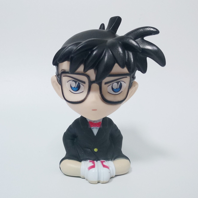 โมเดลฟิกเกอร์ PVC อนิเมะนักสืบโคนัน Edogawa Konan Kudou Shinichi Q Version ขนาด 10 ซม. ของเล่นสําหรับเด็ก ราคา ถูกที่สุด ดีลบีเคเค แกลเลอรีภาพที่ 5