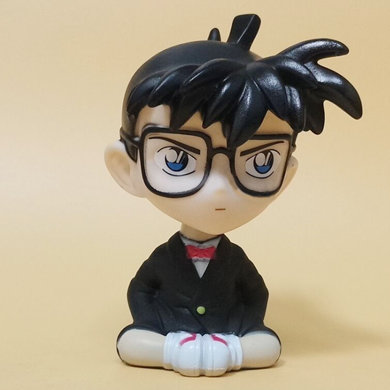 โมเดลฟิกเกอร์ PVC อนิเมะนักสืบโคนัน Edogawa Konan Kudou Shinichi Q Version ขนาด 10 ซม. ของเล่นสําหรับเด็ก ราคา ถูกที่สุด ดีลบีเคเค แกลเลอรีภาพที่ 2