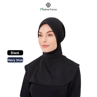 Motive Force ฮิญาบผู้หญิง Full Coverage ผ้าพันคอว่ายน้ํา Sun ป้องกันตุงว่ายน้ํา Hijab Renang Muslimah หมวก