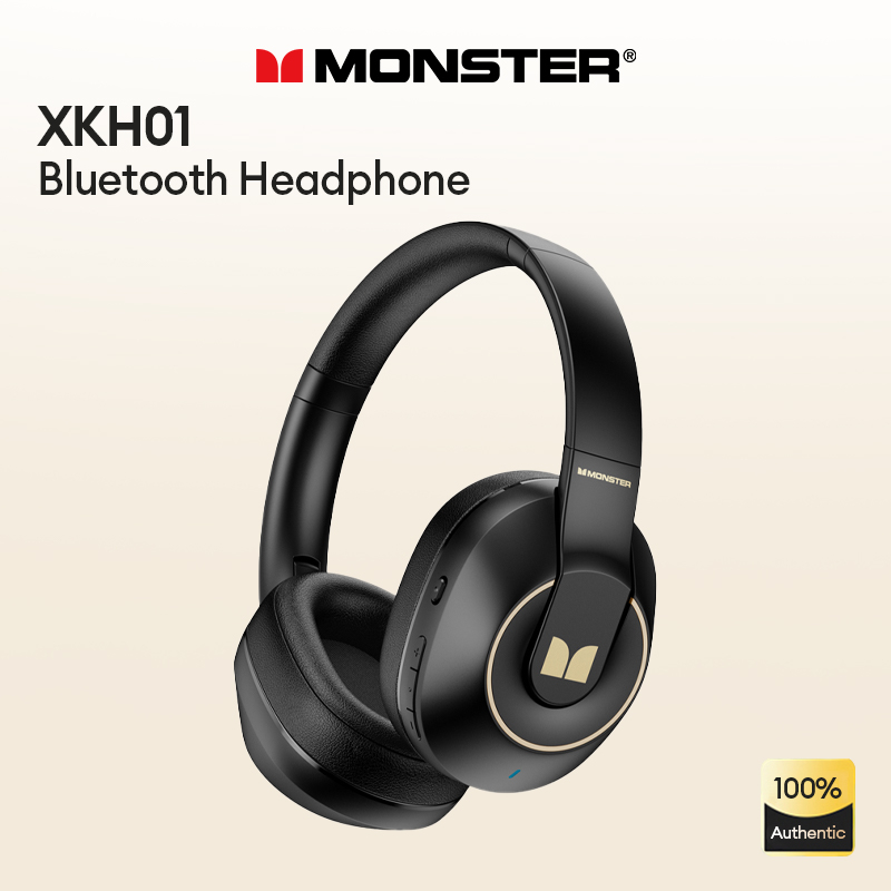Monster XKH01 หูฟังเกมมิ่ง บลูทูธ 5.3 ลดเสียงรบกวน เชื่อมต่อเร็ว