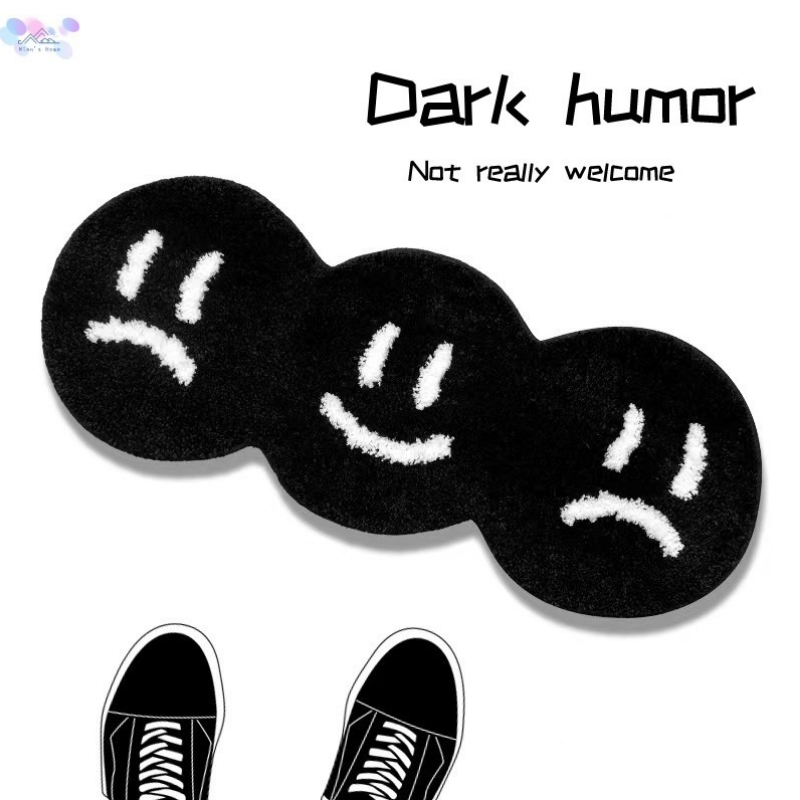 คุณภาพสูง พรมข้างเตียง วัสดุแคชเมียร์สามมิติ คนดังทางอินเทอร์เน็ตอินเทรนด์ พรมปูพื้น 50x120cm ป้องกันความชื้นและป้องกันการลื่น พรมยาว พรมปูพื้นห้องนอน พรมปูพื้นห้อง พรมเกาหลี