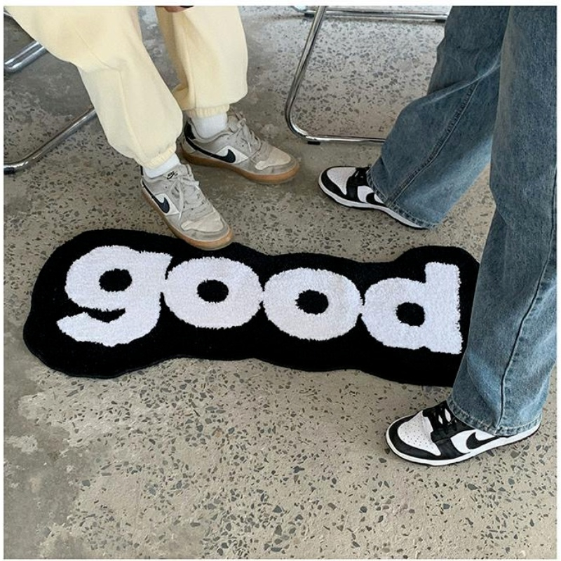 คุณภาพสูง พรมข้างเตียง วัสดุแคชเมียร์สามมิติ คนดังทางอินเทอร์เน็ตอินเทรนด์ พรมปูพื้น 50x120cm ป้องกันความชื้นและป้องกันการลื่น พรมยาว พรมปูพื้นห้องนอน พรมปูพื้นห้อง พรมเกาหลี - รูปที่ 2