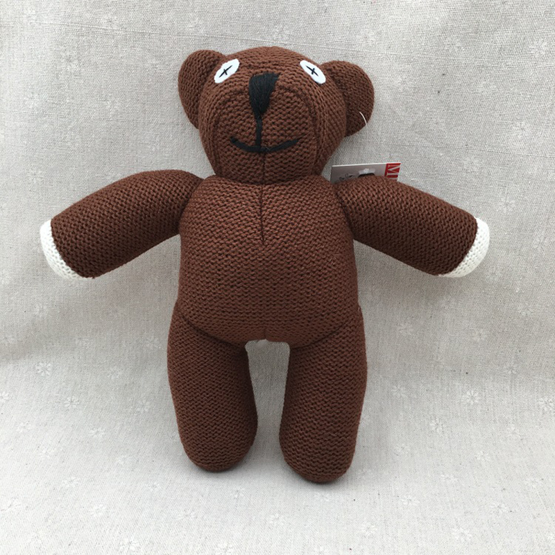 หมอนตุ๊กตาฟิกเกอร์ รูปการ์ตูนหมี Rowan Atkinson Row Mr.Bean Teddy Bear Bean Bear ขนาด 25 ซม. สีน้ําต