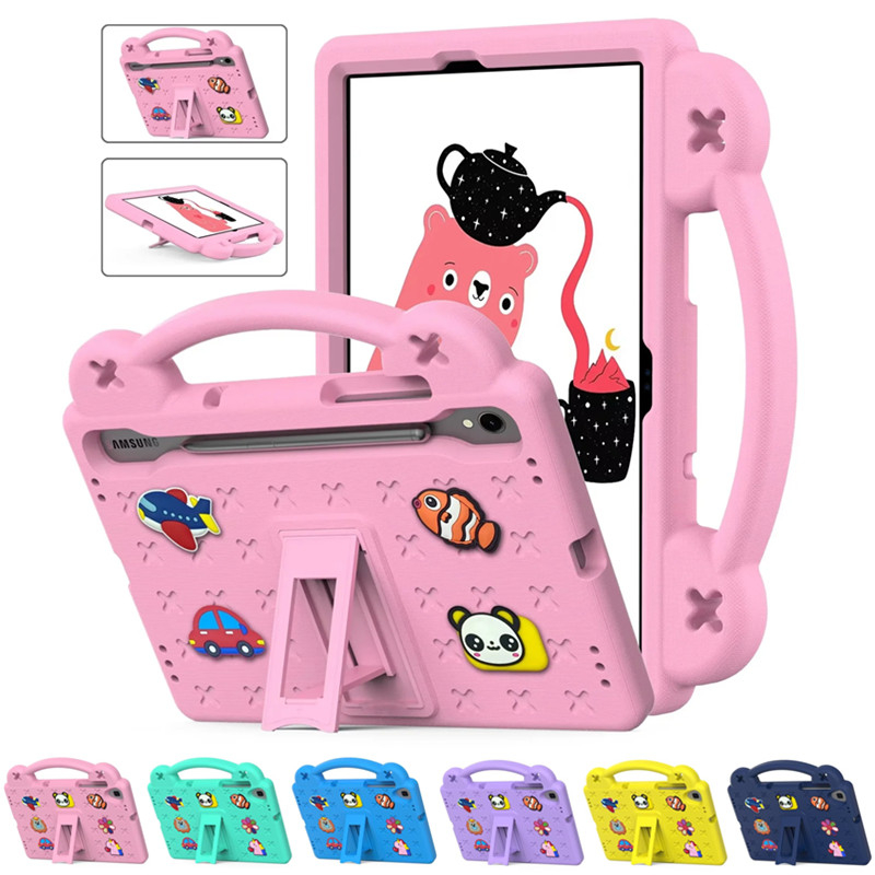 เคส EVA พร้อมขาตั้ง เป็นมิตรกับเด็ก สําหรับ Samsung Galaxy Tab S9 FE S8 S7 SM-510 SM-X510B 10.9 นิ้ว