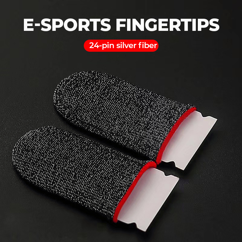 ถุงมือเล่นเกม กันลื่น กันเหงื่อ สวมใส่สบาย คุณภาพดี
