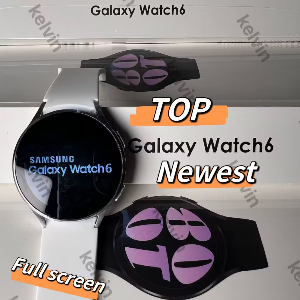 สมาร์ทวอทช์ Samsung Galaxy Watch6 อลูมิเนียม ชาร์จไร้สาย บลูทูธ โทรได้ สําหรับผู้ชายและผู้หญิง VS h11 h12 ultra2 hello watch hk9 hk8