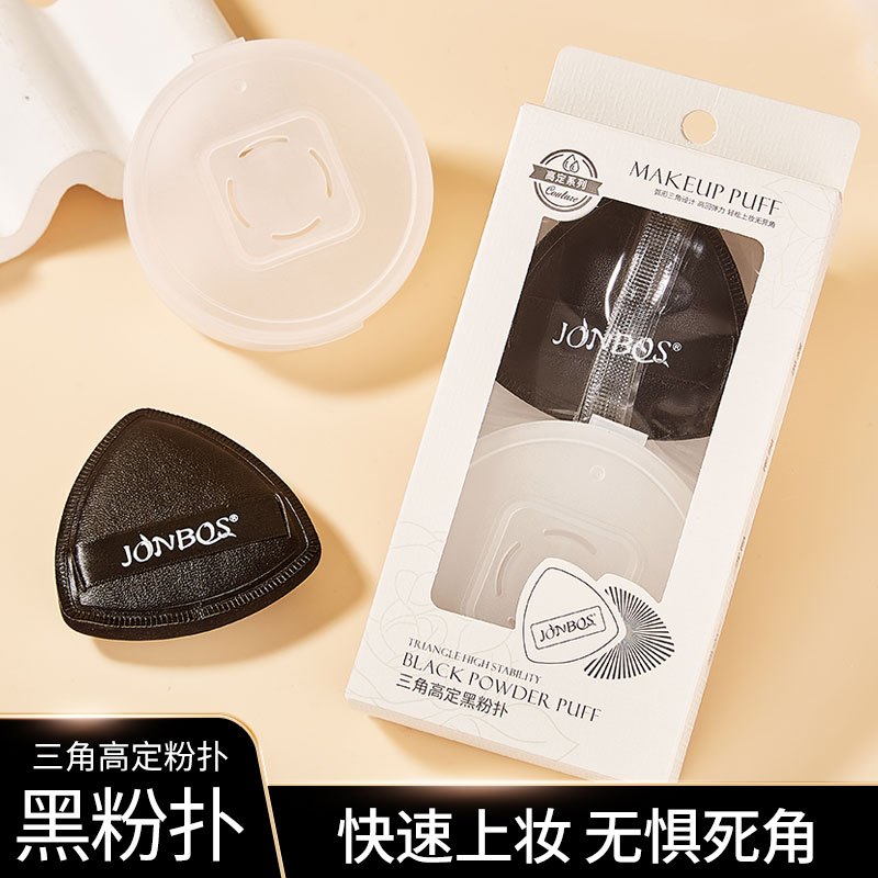 Jonbos พัฟฟองน้ํา ทรงสามเหลี่ยม แห้งและเปียก สําหรับแต่งหน้า J067