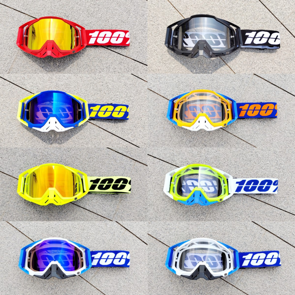 แว่นตา สําหรับแข่งรถจักรยานยนต์วิบาก MX ATV MTB UTV