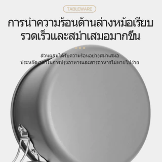 BASE OUT เครื่องครัวอลูมิเนียมอัลลอยด์แบบพกพากลางแจ้งสําหรับตั้งแคมป์