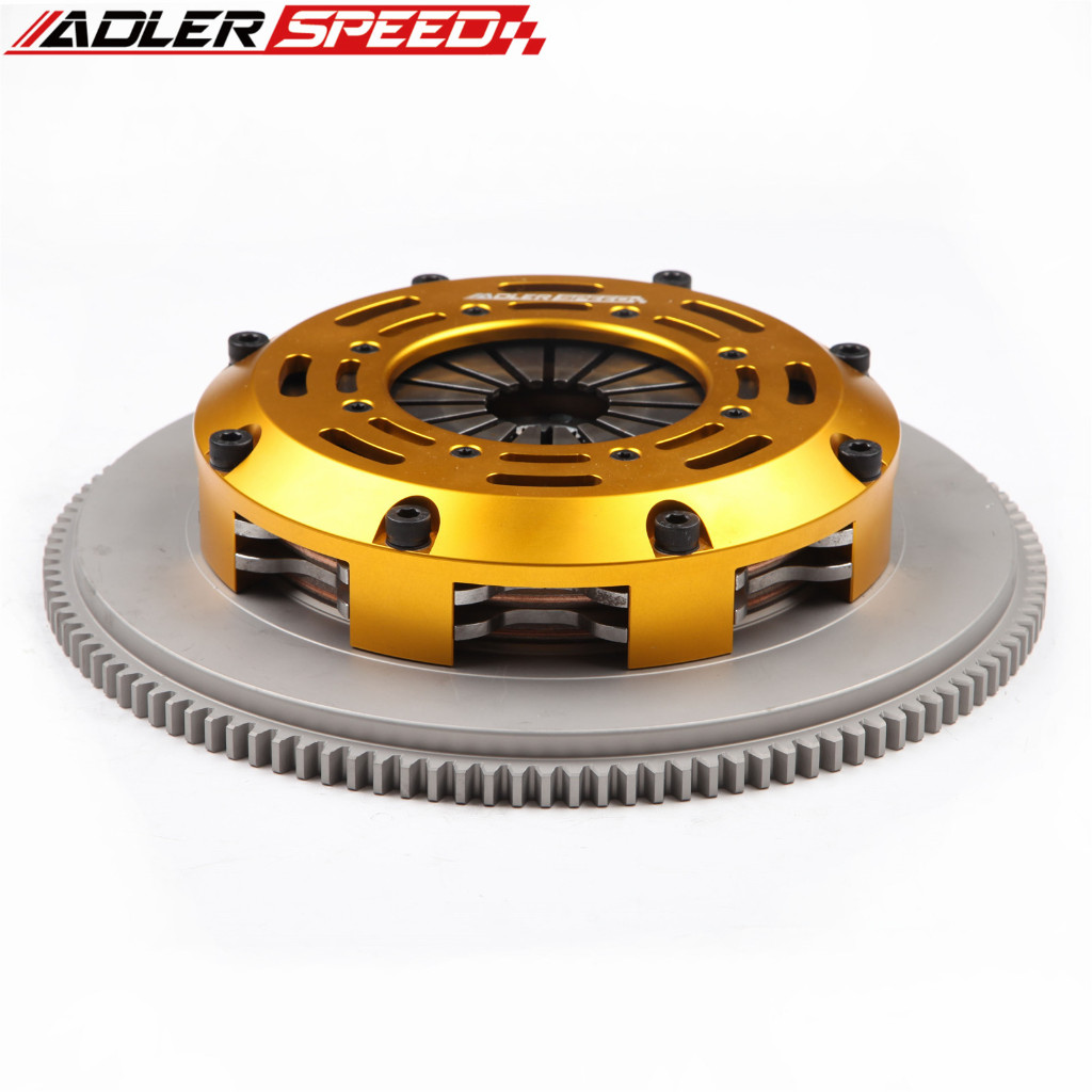 ADLERSPEED Racing คลัทช์ Twin Disc Kit สําหรับ TOYOTA CELICA ALL TRAC MR2 TURBO 3SGTE