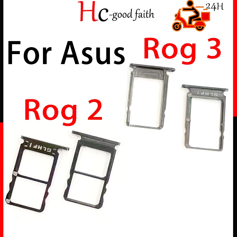 อะแดปเตอร์ช่องใส่ซิมการ์ด SD แบบเปลี่ยน สําหรับ Asus ROG Phone ZS600KL ROG II 2 ZS660KL ROG 3 ZS661K