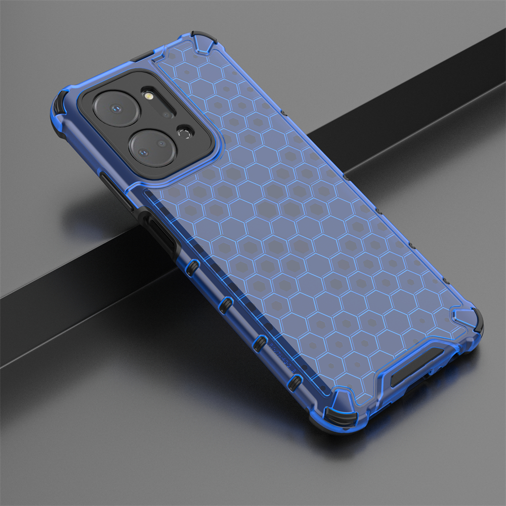 รังผึ้งกันกระแทกเคสโทรศัพท์ Honor X7A X6A X9A X9 X8 Honor90 Lite Nova 5T 3i ปลอกโปร่งใส