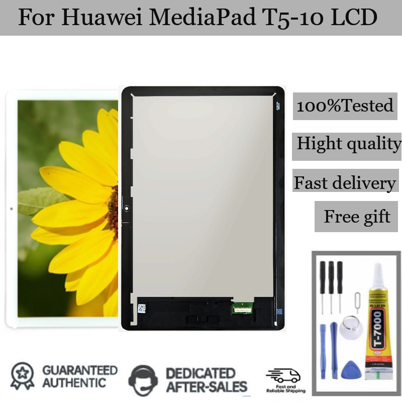 10.1 "Original สําหรับ Huawei MediaPad T5 10 AGS2-L09 AGS2-W09 AGS2-L03 AGS2-W19 จอแสดงผล LCD Touch 