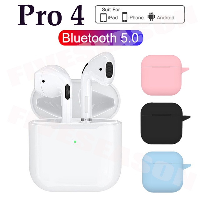 ของแท้ TWS Pro 4 Inpods หูฟังบลูทูธไร้สาย 5.0 พร้อมไมโครโฟน ควบคุมแบบสัมผัส ลดเสียงรบกวน