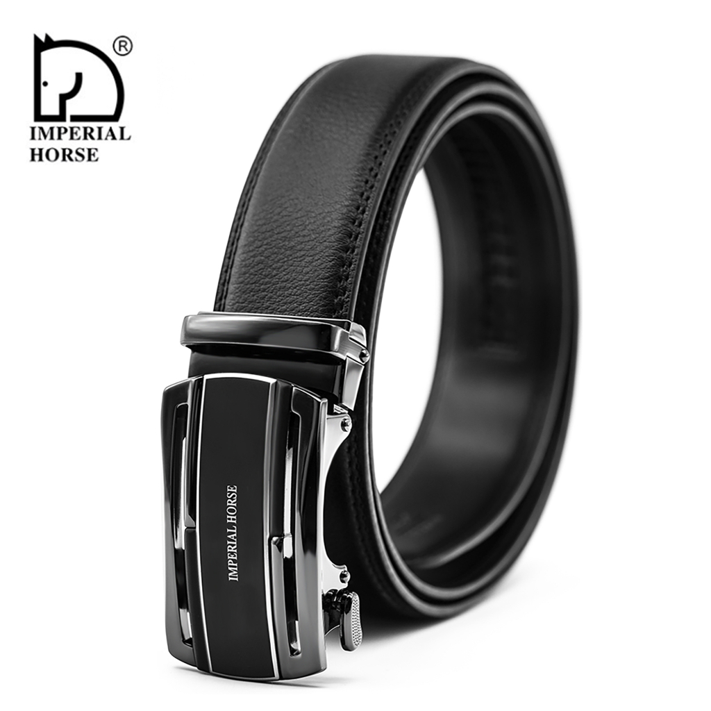 Imperial Horse 912 เข็มขัดหนัง หัวเข็มขัดอัตโนมัติ สําหรับผู้ชาย