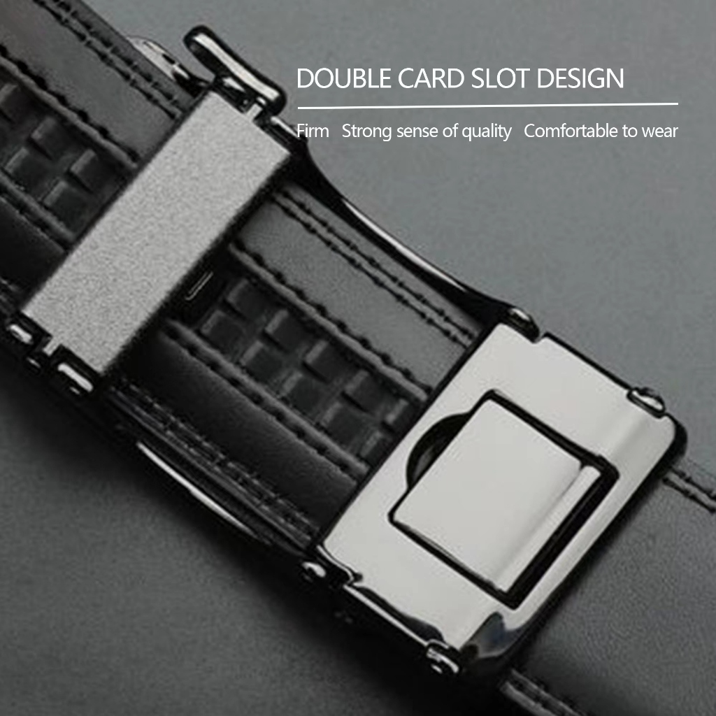 Imperial Horse 912 เข็มขัดหนัง หัวเข็มขัดอัตโนมัติ สําหรับผู้ชาย - รูปที่ 3