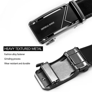 Imperial Horse 915 เข็มขัดหนัง หัวเข็มขัดอัตโนมัติ สําหรับผู้ชาย