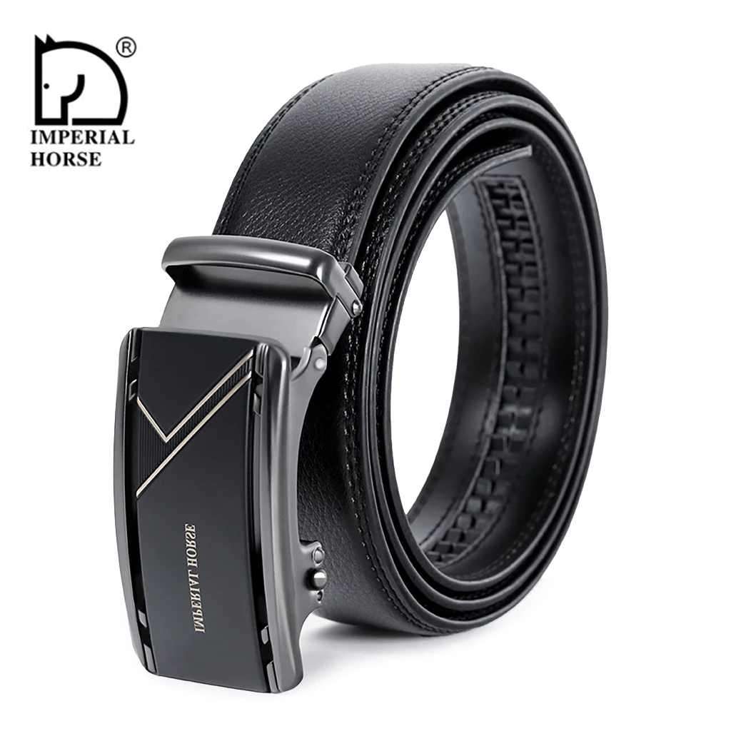 Imperial Horse 915 เข็มขัดหนัง หัวเข็มขัดอัตโนมัติ สําหรับผู้ชาย