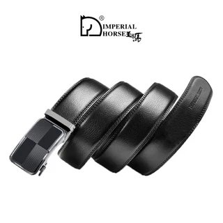 Imperial Horse 918 เข็มขัดหนัง หัวเข็มขัดอัตโนมัติ พร้อมกล่องของขวัญ สําหรับผู้ชาย
