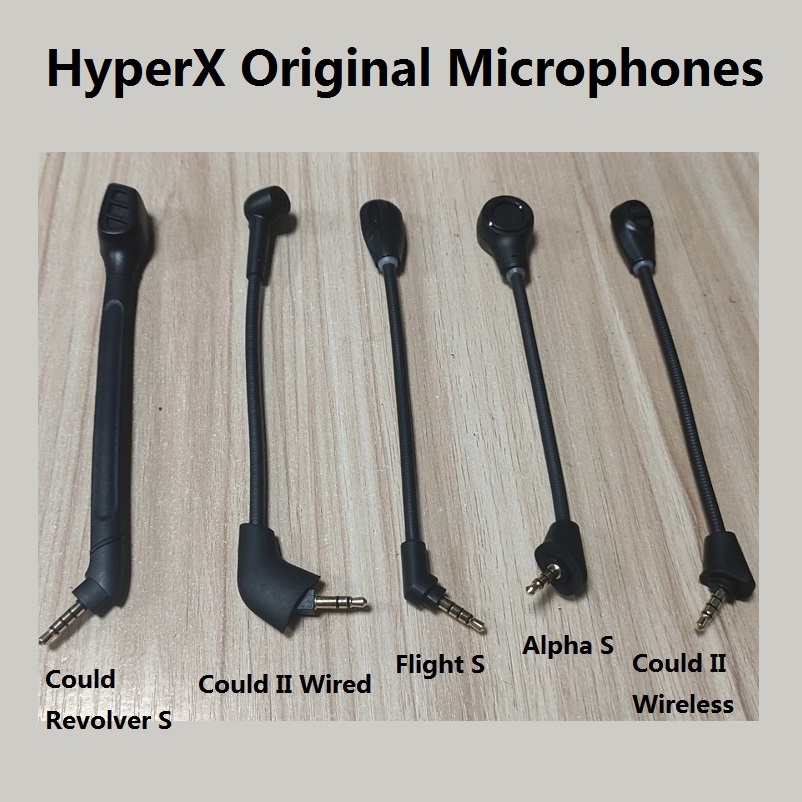 ใหม่ ของแท้ ไมโครโฟนเล่นเกม 3.5 มม. แบบเปลี่ยน สําหรับ Hyperx Cloud 2 Cloud II Flight S Alpha S Revolver S