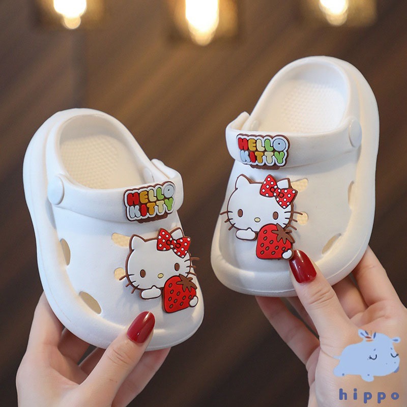 รองเท้าแตะเด็กฤดูร้อนการ์ตูนรองเท้าแตะกันลื่นน้ำหนักเบาน่ารัก Summer Children's Sandals【Hippobaby20】