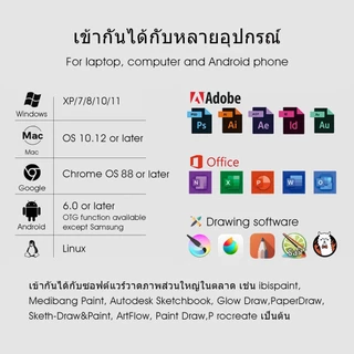 ส่งเร็วจากไทย (VEIKK's Official store) VEIKK เมาส์ปากกาดิจิตอล รุ่น A15PRO สำหรับ แท็บเล็ต วาดภาพ พิมพ์แบบเต็มจอ ขนาด 10x6 นิ้ว ความไวแรงดัน 8192