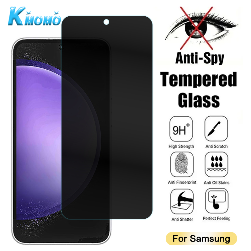 ฟิล์มป้องกันความเป็นส่วนตัว (ฟิล์มกันเสือก) สำหรับ Samsung Galaxy S25 S24 S23 S22 S21 S20 Fe Ultra P