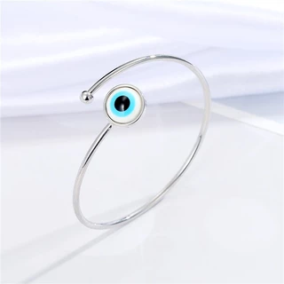 แฟชั ่ น Retro Blue Evil Eye สร ้ อยข ้ อมือปรับสร ้ อยข ้ อมือ Lucky กําไลสําหรับผู ้ ชายและผู ้ หญิง Vintage เครื ่ องประดับของขวัญ