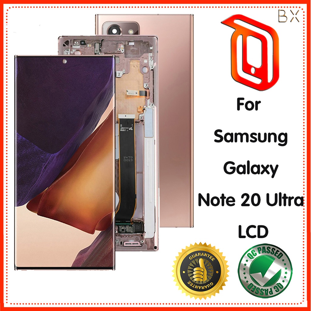 หน้าจอสัมผัส LCD 6.9 นิ้ว สําหรับ Samsung Galaxy Note 20 Ultra N985 N985F Note20 Ultra SM-N986B/DS