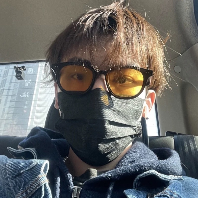 【ท้องถิ่นไทย】แว่นตากันแดด ทรงสี่เหลี่ยม สไตล์เกาหลี เลนส์สี แฟชั่นคู่รัก สําหรับผู้หญิง และผู้ชาย LANG - รูปที่ 2