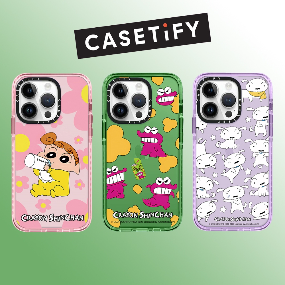 Drop proof CASETI เคสโทรศัพท์สําหรับ iPhone 15 15Plus 15pro 15promax 14 14pro 14promax 13pro 13promax นุ่มสําหรับ 12promax Crayon Shin-chan iPhone 11 กรณีเคสโทรศัพท์คุณภาพสูง