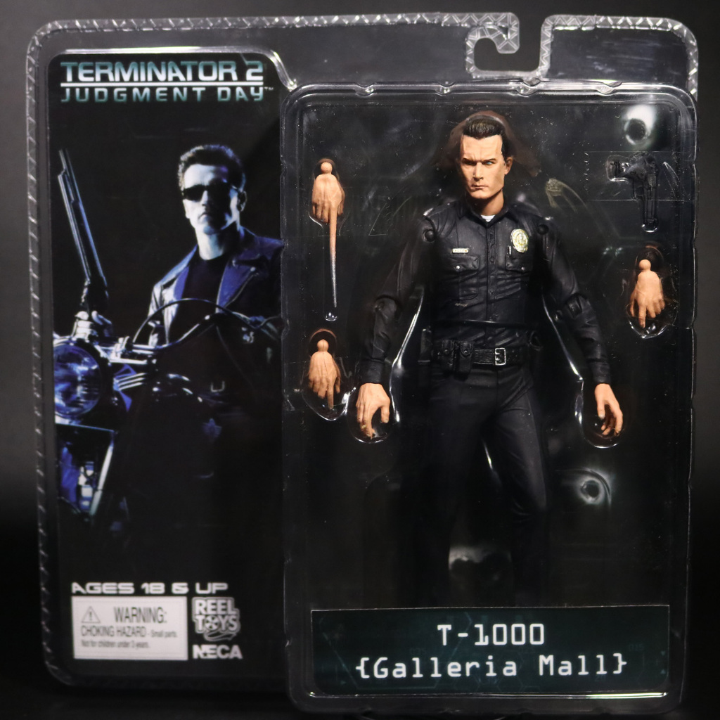 NECA Terminator 2 Judging Day T-1000 Galleria Mall 7" Action Figure ใหม่