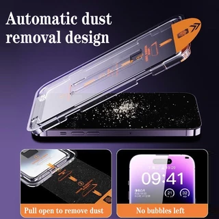 Handy simple speed Fit Screen FilmกระจกนิรภัยสําหรับiPhone17 16 15 Pro max 14Plus 15 13 12 11ProMax XR/11 HDตัวป้องกันหน้าจอความเป็นส่วนตัว