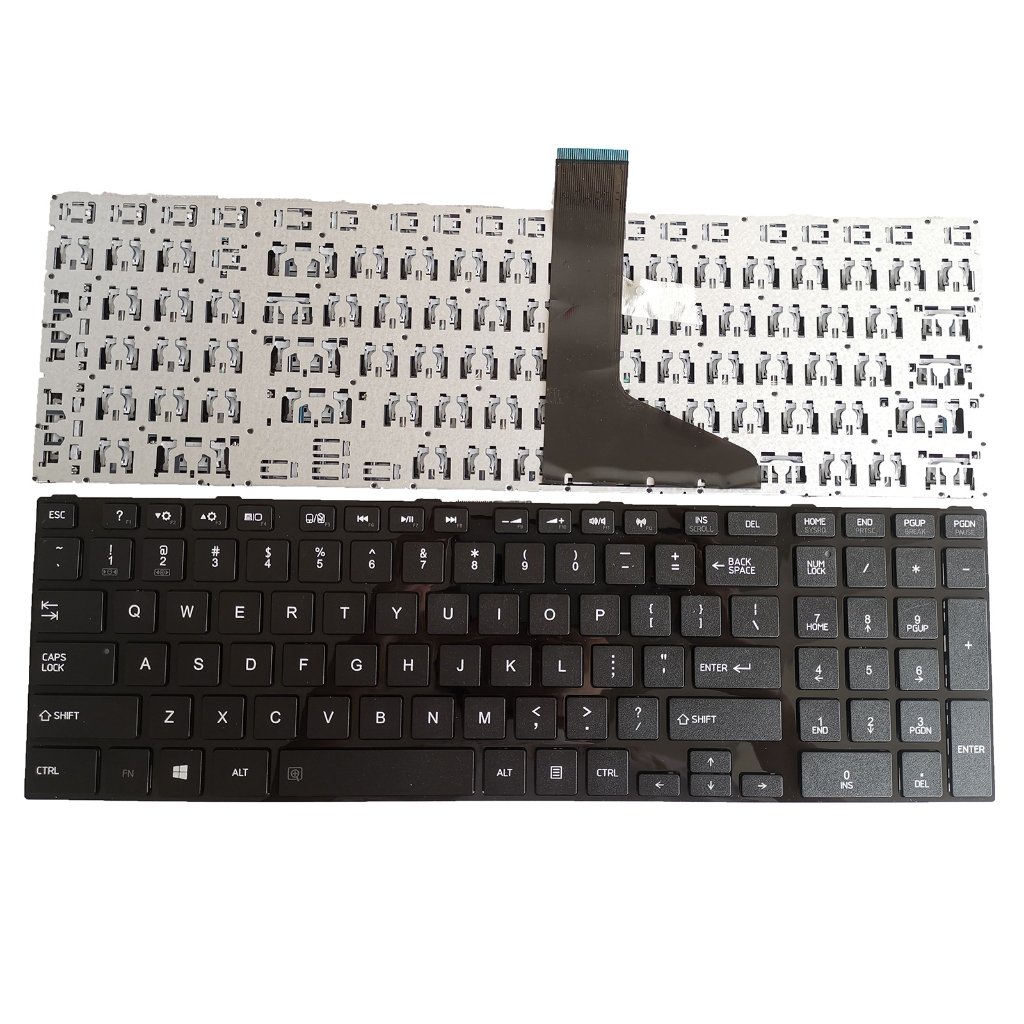 สําหรับโตชิบา L850 L855 L870 P850 P850D P855 P855D P870 C855-1CR แป้นพิมพ์ US