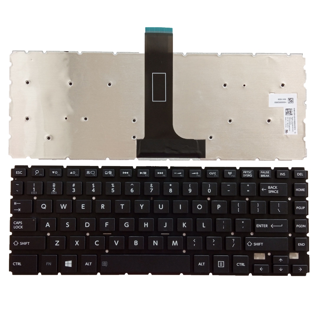 สําหรับโตชิบา L850 L855 L870 P850 P850D P855 P855D P870 C855-1CR แป้นพิมพ์ US