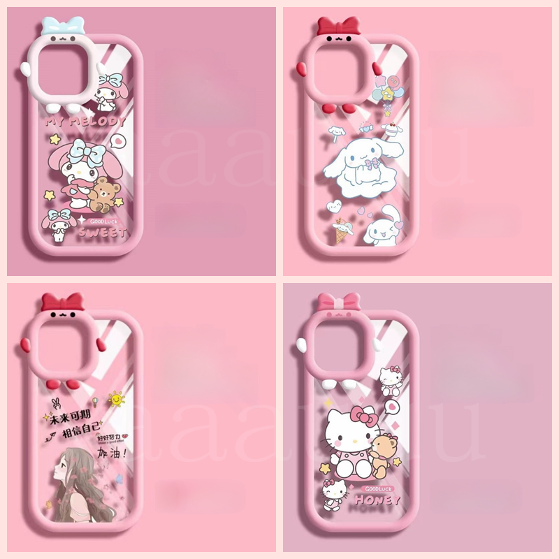 เคส OPPO A74 5G A7 A5S A12 A11K F9 A15 A15S A95 A74 4G A78 4G กรณีโทรศัพท์มอนสเตอร์ขอบตรง