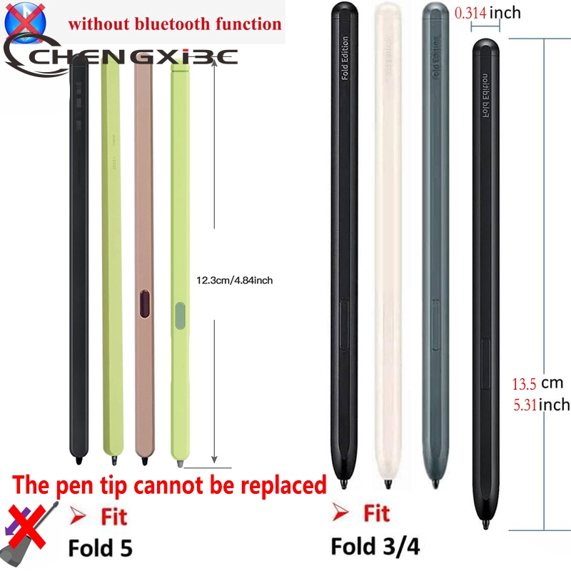 [สต๊อกพร้อม]สําหรับ Samsung Galaxy Z Fold 6 S Pen Fold5 Fold4 Fold3 ปากกา Touch Pen ปากกาคาปาซิทีฟ ปากกาลายมือ ปากกาอัจฉริยะ ปากกาลอย [ระดับ B]