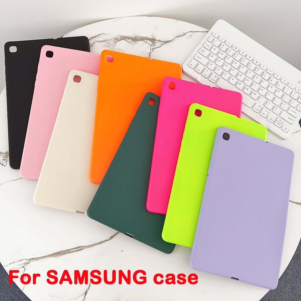 เคสแท็บเล็ต ซิลิโคนนิ่ม ปิดด้านหลัง คุณภาพสูง สําหรับ Samsung Galaxy Tab A7 A8 A7 Lite S6 Lite SM-T290 8.7 นิ้ว 8.0 นิ้ว 10.4 นิ้ว 10.5 นิ้ว