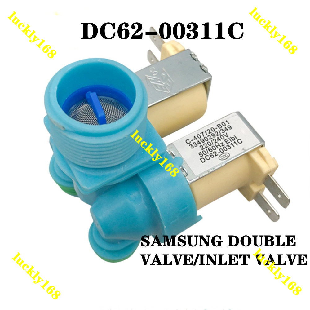 วาล์วคู่/วาล์ว INLET DC62-00311C WA10F5S3 WA95WP WA80F5S3 WA85F5S3 WA90F5S3 WA11F5S9 WA12F7S5S5S10S3