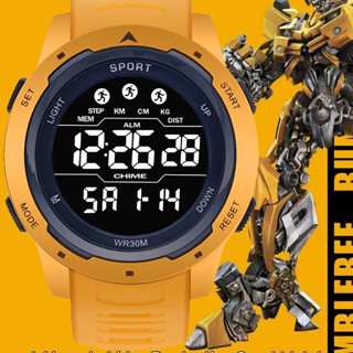 นาฬิกาข้อมือ อเนกประสงค์ หน้าจอเรืองแสง กันน้ํา ขนาดใหญ่ เหม…