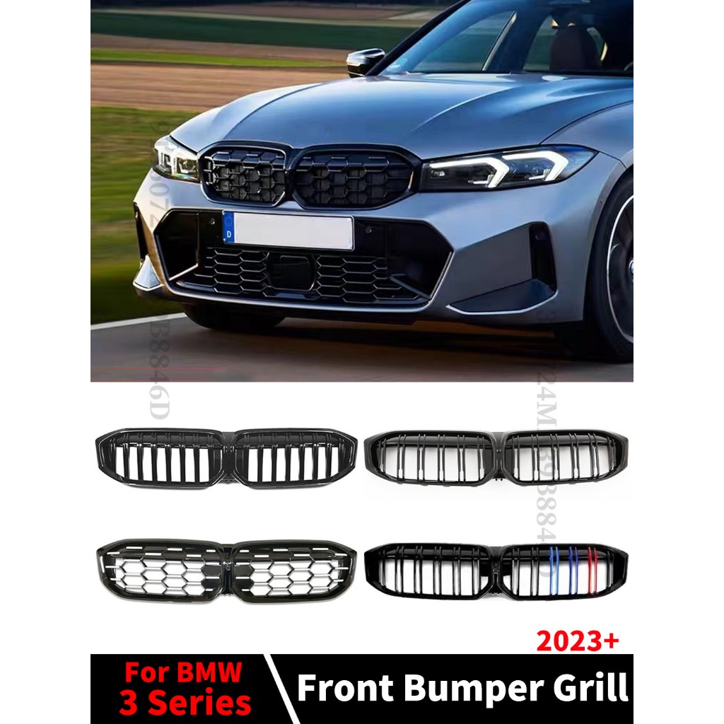 ตะแกรงกระจังหน้ารถยนต์ สําหรับ BMW 3 G20 G21 LCI 2023 330i 320d M340i and Touring M Sport xDrive