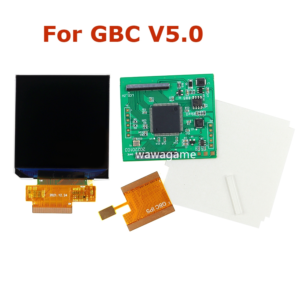 หน้าจอ LCD 2.45 นิ้ว ไฟแบ็คไลท์ IPS สําหรับ GBC v5.0
