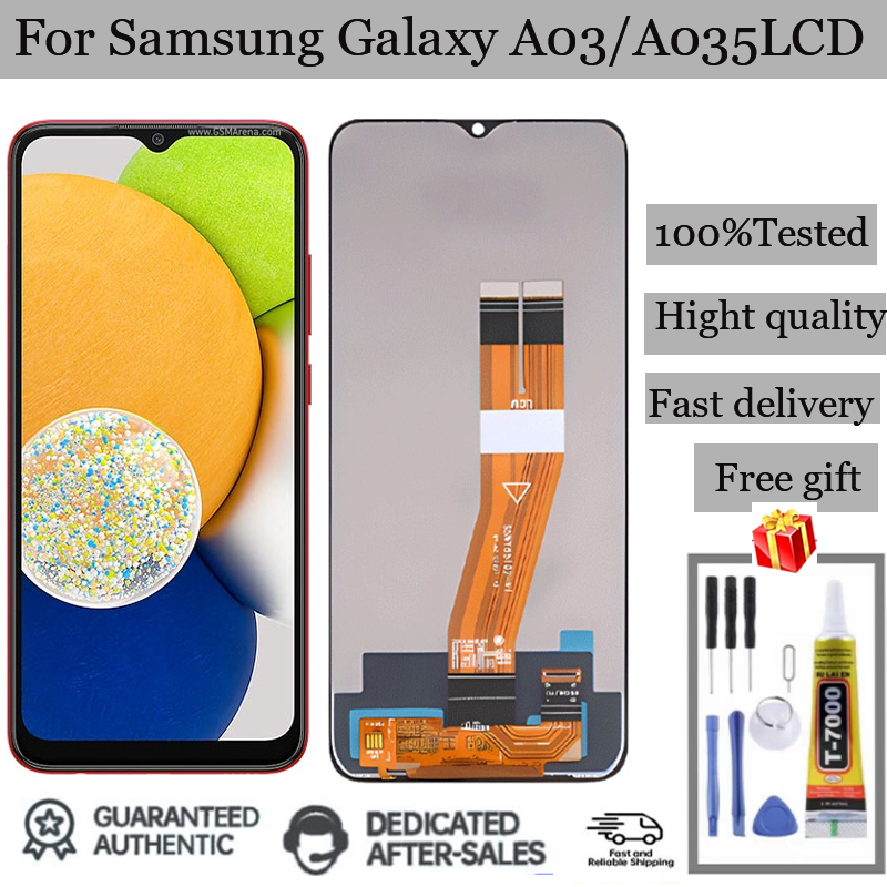 สําหรับ Samsung Galaxy A03/A035 SM-A035F SM-A035F/DS SM-A035M SM-A035G LCD Touch Screen Digitizer As