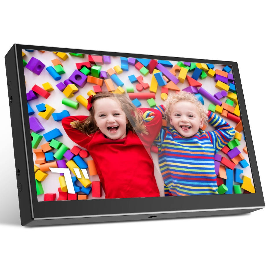 Eyoyo 7 นิ้ว Mini Monitor รถหน้าจอ LCD 1024*768 HDMI/VGA/AV GamingSecity จอแสดงผลกล้องวงจรปิด