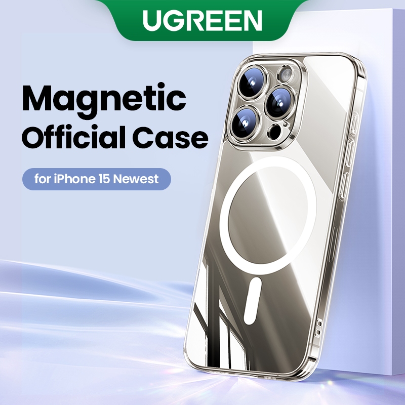 Ugreen MagSafe เคสโทรศัพท์มือถือ แม่เหล็ก ป้องกันการชน สําหรับ iPhone 15 15 Pro 15 Pro Max 15